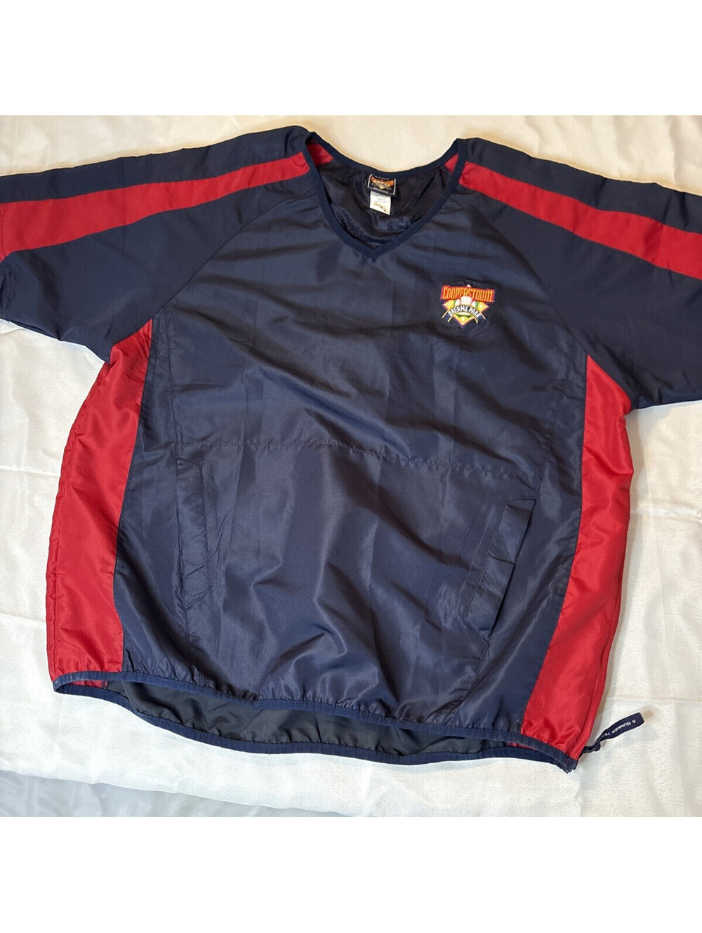 Cooperstown Dreams Park Authentic Windbreaker Batting Cage Jacket Men's Medium
